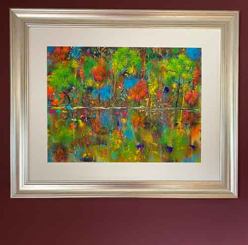 Life in the woods - original (framed) / prints available