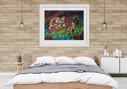 Little voyager- original (framed) / prints available