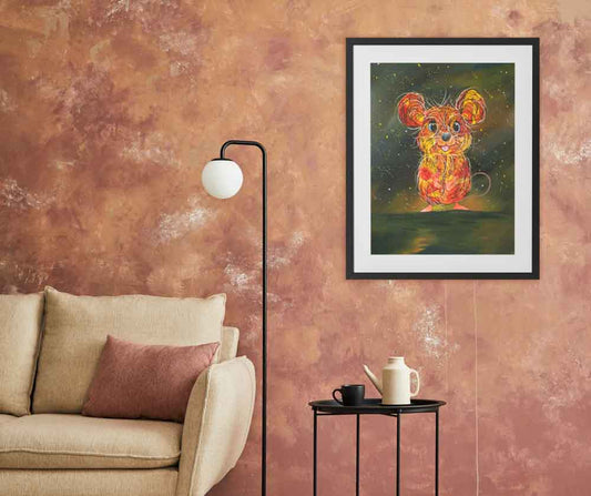Little Jim  - original (framed) limited edition prints available (SOLD)