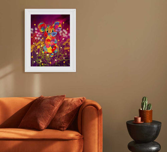 Little Min  - original (framed) limited edition prints available (SOLD)