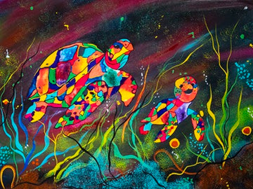 Little voyager- original (framed) / prints available