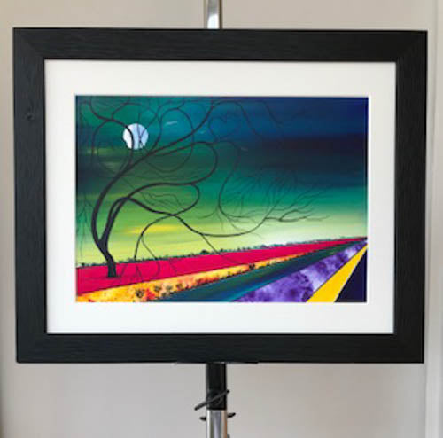 Love is in the air - original (framed) / prints available (SOLD)