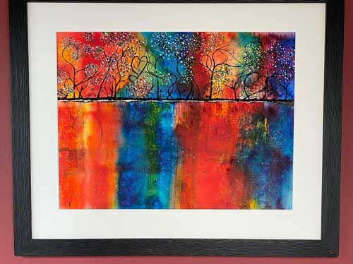 Love the moment - original (framed) / prints available (SOLD)