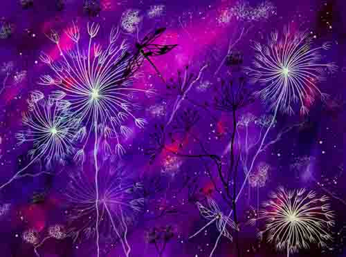 Box Bag - Featuring the design A Magical Meadow