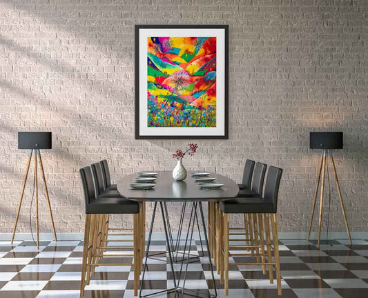 Magical wishes - original (framed) / prints available