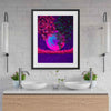 Moon beauty - original (framed) / prints available (SOLD)