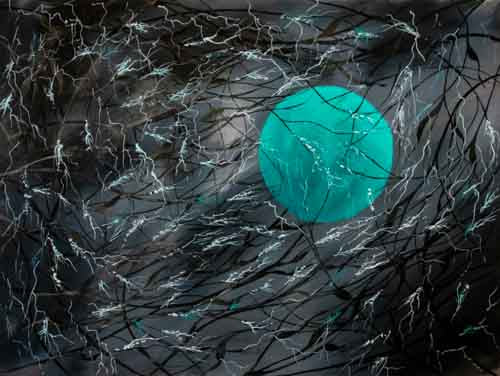 Moonlight- original (framed) / prints available (SOLD)