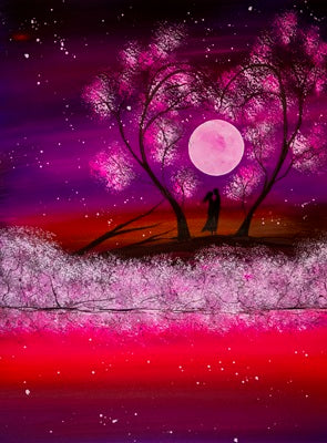 Moonstruck  - original (framed) / prints available