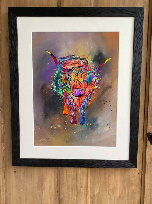 Mr MacDonald - original (framed) / prints available (SOLD)