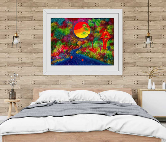 Mystique  - original (framed) / prints available