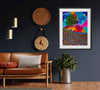 Natures palette of colour  - original (framed) / prints available
