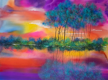 Never stop dreaming - original (framed) / prints available