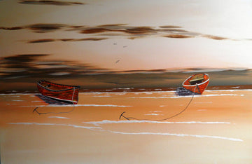 On the beach at dawn - limited edition