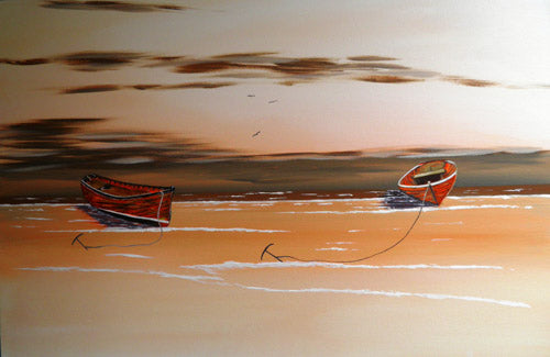 On the beach at dawn - limited edition