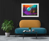 Once in a blue moon  - original (framed) / prints available
