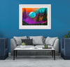 Once in a blue moon  - original (framed) / prints available