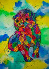 Otterdorable - original (framed) / prints available (SOLD)