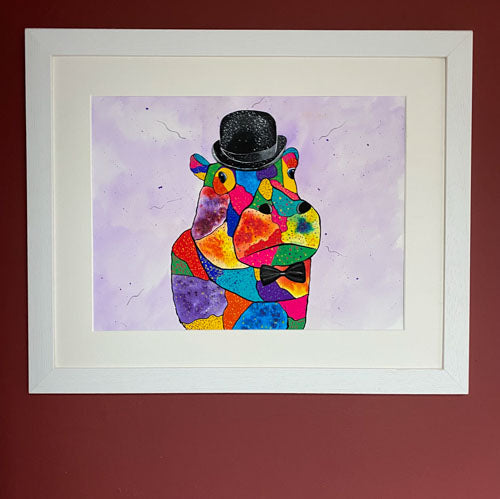 Papapotomus original (framed) / prints available (SOLD)