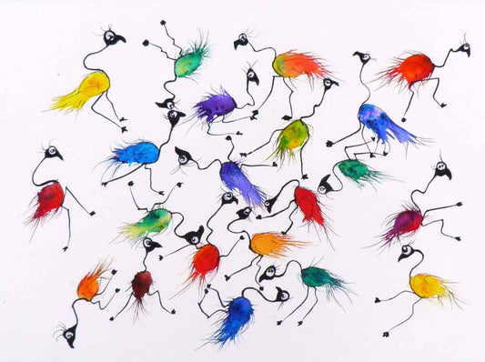 Party like Flamingos - limited edition