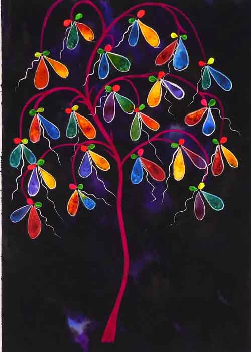 Pear drops - original (framed) (SOLD)