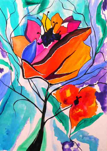 Petals - original (framed) / prints available