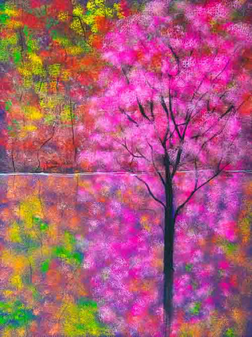 Pretty pink - original (framed) / prints available