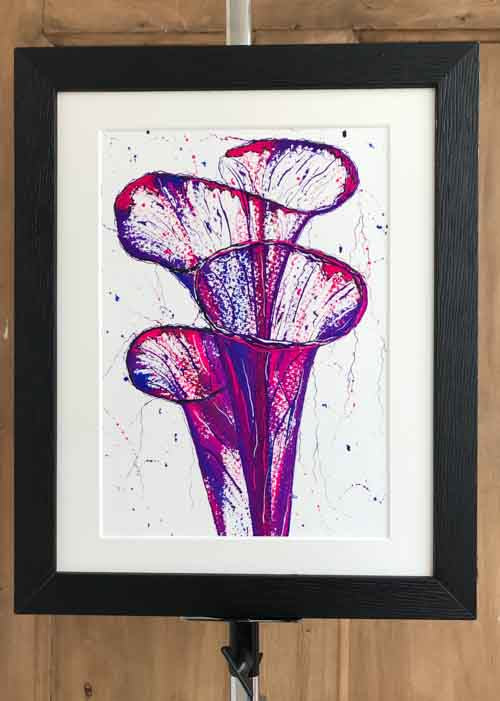 Purity - original (framed) / prints available (SOLD)