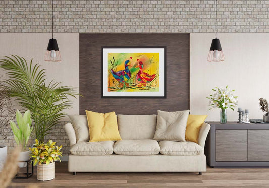 Quackers about you - original (framed) / prints available