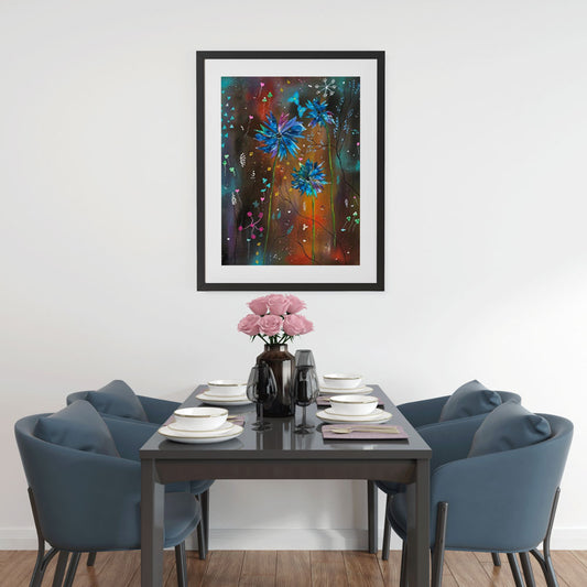 Rain kissed - original (framed) / prints available