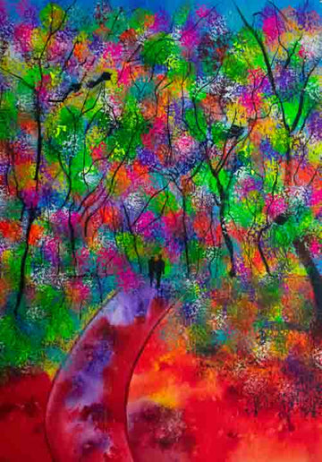 Road to freedom - (SOLD) original (framed) / prints available