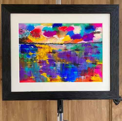 Saturation - original (framed) / prints available (SOLD)