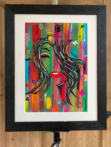 Seduction - original (framed) / prints available (SOLD)