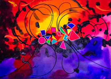 Shape up your life - original (framed) / prints available