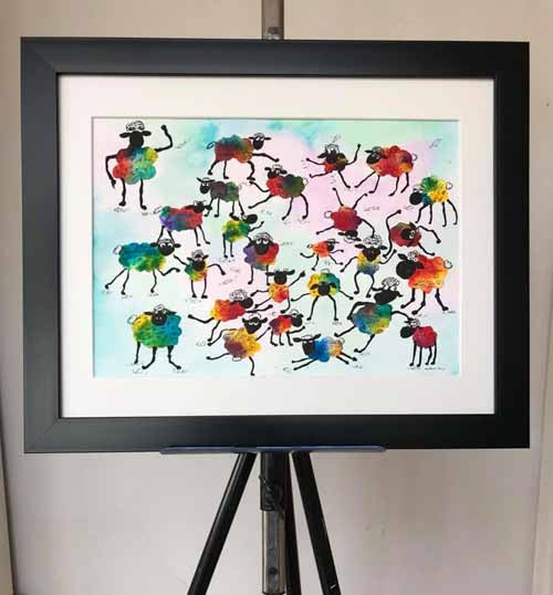 Shimmy sheep shimmy - limited edition