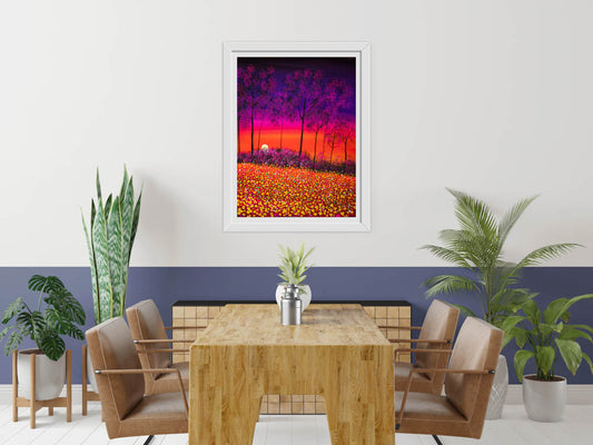 Stunning - original (framed) / prints available