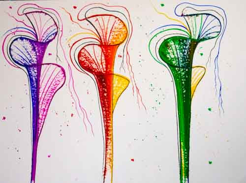 Success, dreams, fortune - original (framed) / prints available (SOLD)