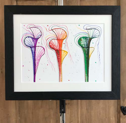 Success, dreams, fortune - original (framed) / prints available (SOLD)