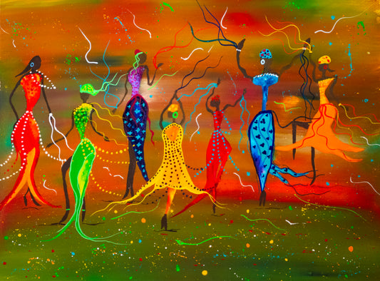 Swirling to the rhythm - limited edition