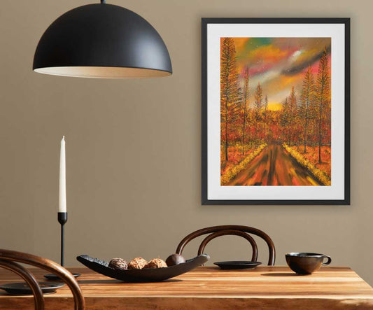 The Journey - original (framed) / prints available (SOLD)