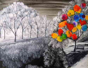 The love heart tree - limited edition