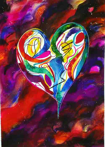 True love - original (framed) / prints available (SOLD)