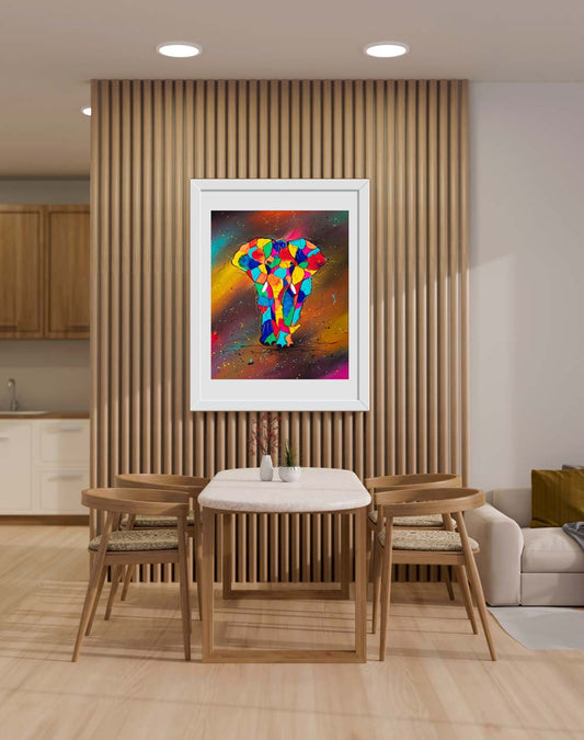 Tuskie - The safari collection -  original (framed) / prints available