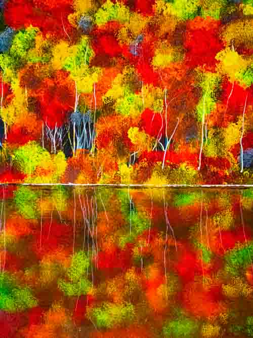 Twilight - original (framed new size 20 x 16") / prints available (SOLD)