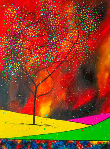 Twirl - original (framed) / prints available (SOLD)