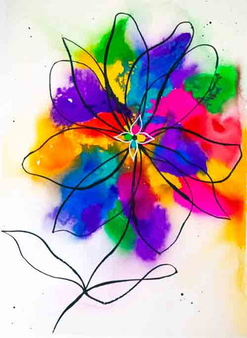 Unlock the colour - original (framed) / prints available (SOLD)