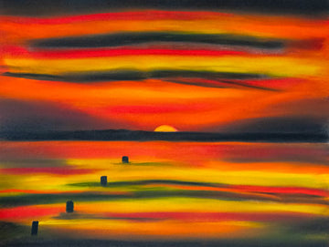 Until tomorrow -  original (framed) / prints available (SOLD)