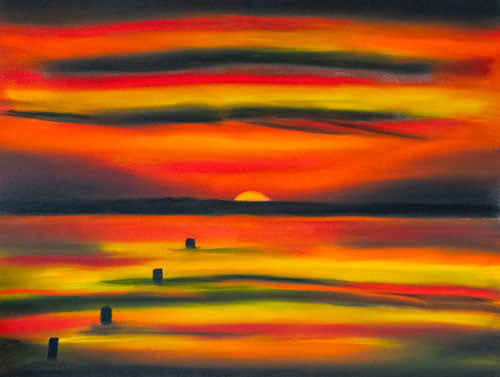 Until tomorrow -  original (framed) / prints available (SOLD)