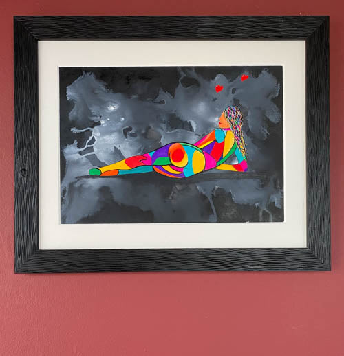 Voluptuous  - original (framed) / prints available (SOLD)