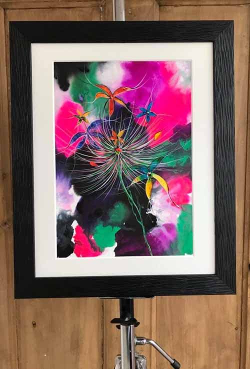 What's the time? - original (framed) / prints available (SOLD)