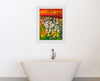 Where colour runs wild  - original (framed) / prints availale